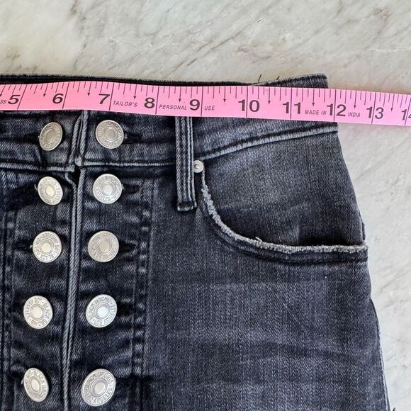 Black Orchard Los Angeles BRIDGET DOUBLE BUTTON SKINNY - DYNAMITE jeans 25 NWT - Picture 10 of 12